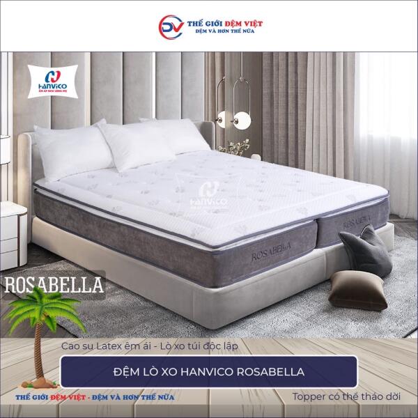 Đệm lò xo Hanvico Rosabella